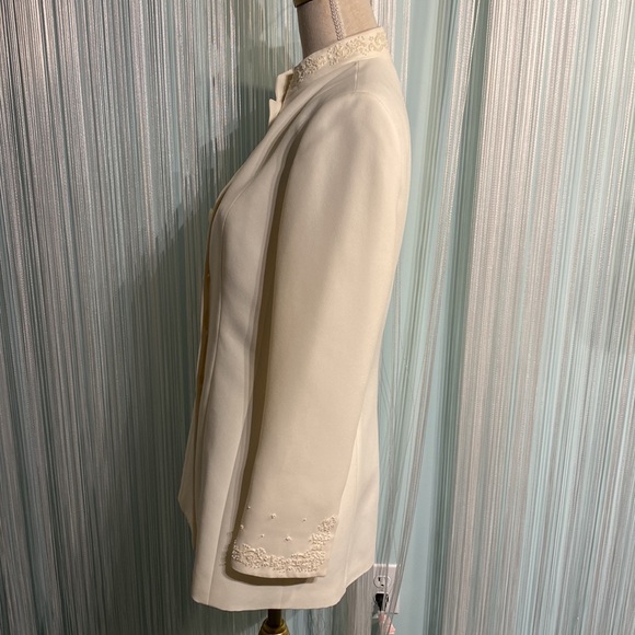 Bellessa Vintage Beaded Blazer Suit Jacket NWOT Size 6 - Picture 5 of 17